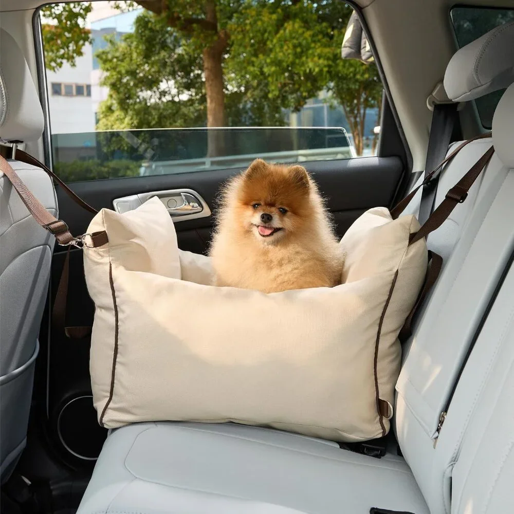 Lesure Small Dog Car Seat for Small Dogs